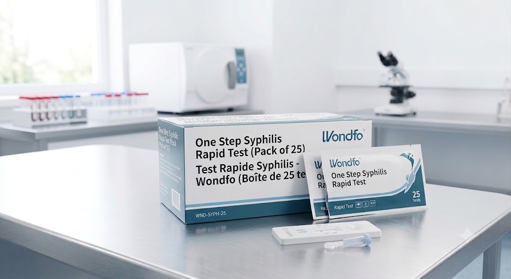 Test Rapide Syphilis - Wondfo (Boîte de 25 tests)